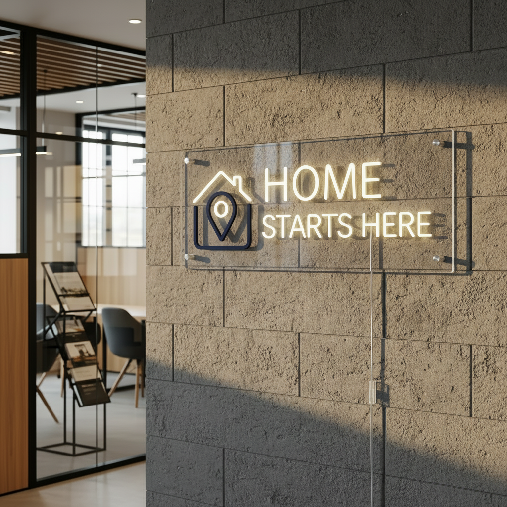 HOME STARTS HERE variant