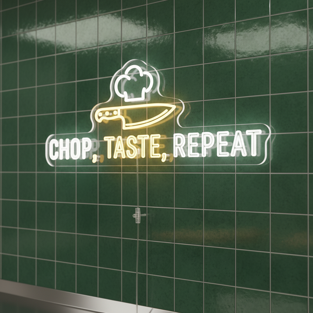 CHOP, TASTE, REPEAT variant