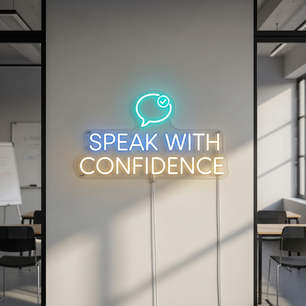 SPEAK WITH CONFIDENCE