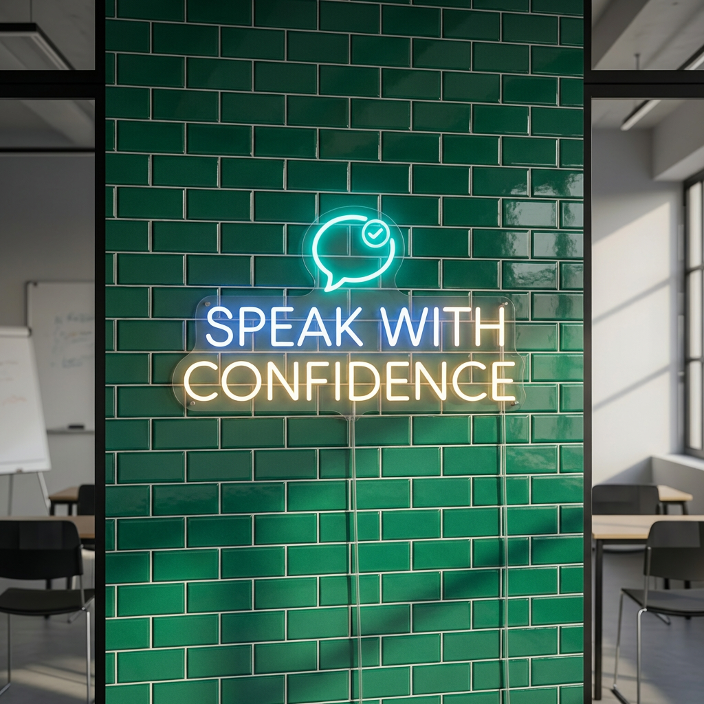 SPEAK WITH CONFIDENCE variant