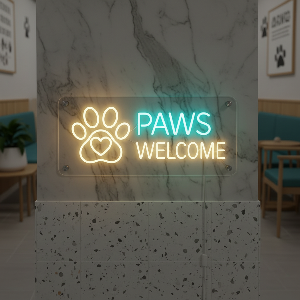PAWS WELCOME variant